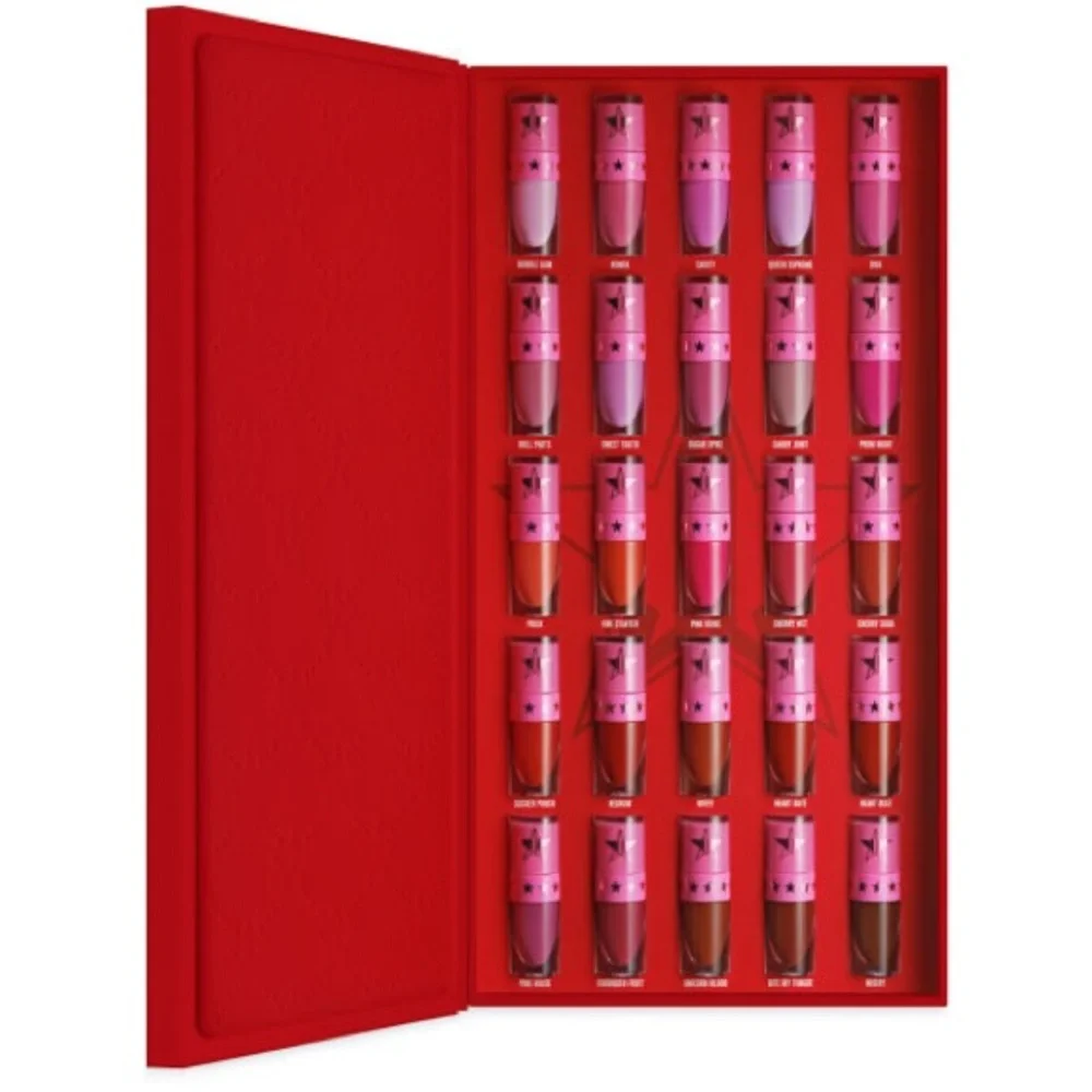 Jeffree Star Cosmetics Blood Sugar Liquid Lipstick Vault MSRP $160 New